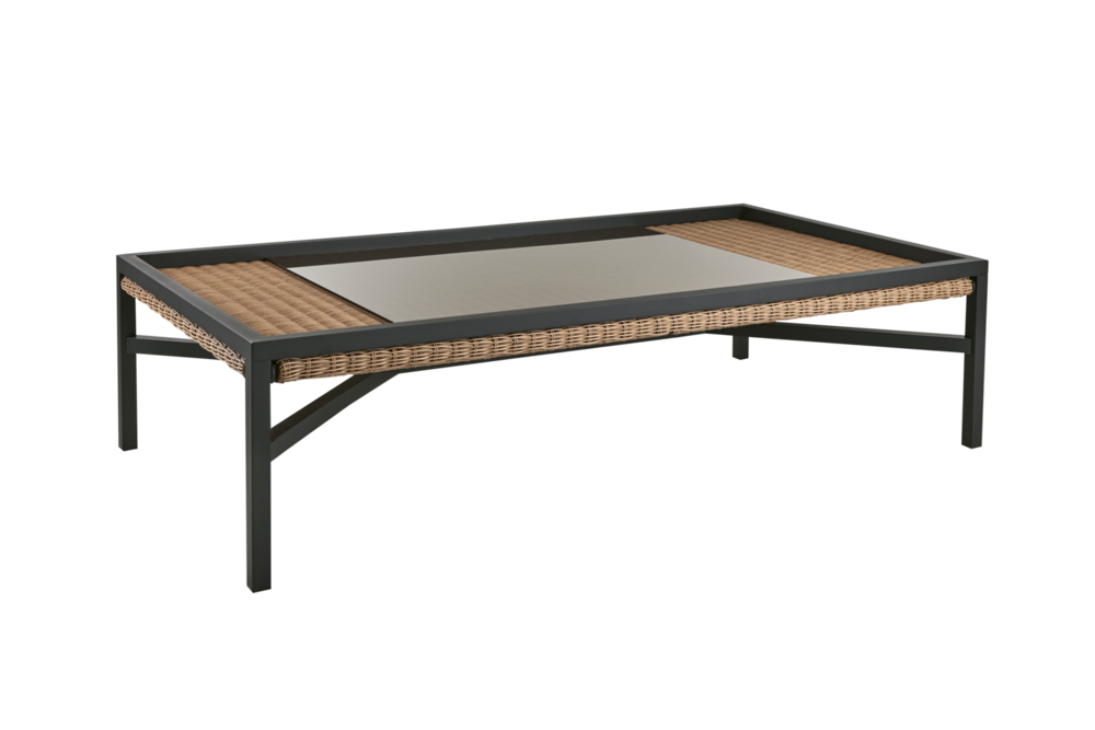 Table basse Shell Rustique/Noire