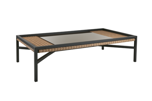 Table basse Shell Rustique/Noire