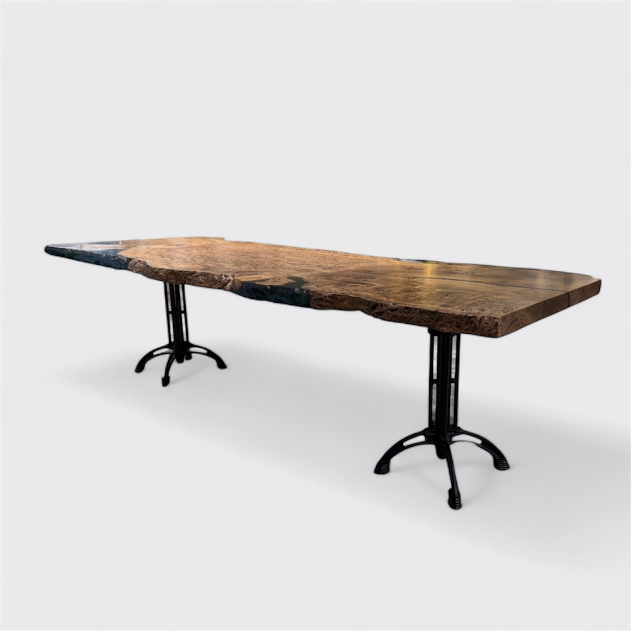 Table à manger Émeraude Majestueuse
