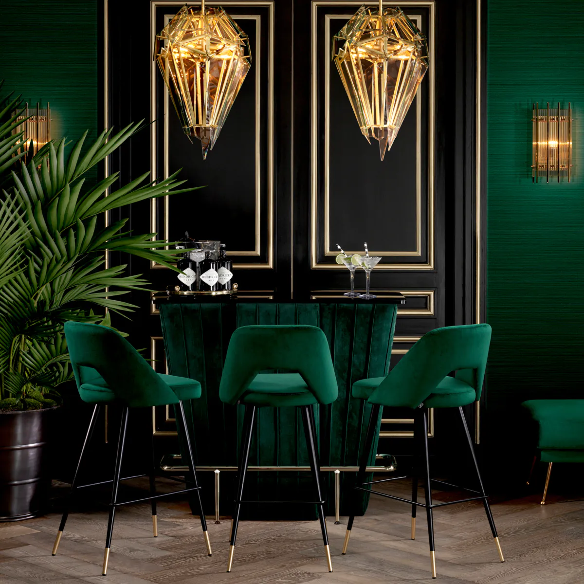Tabouret de Bar Ivoire