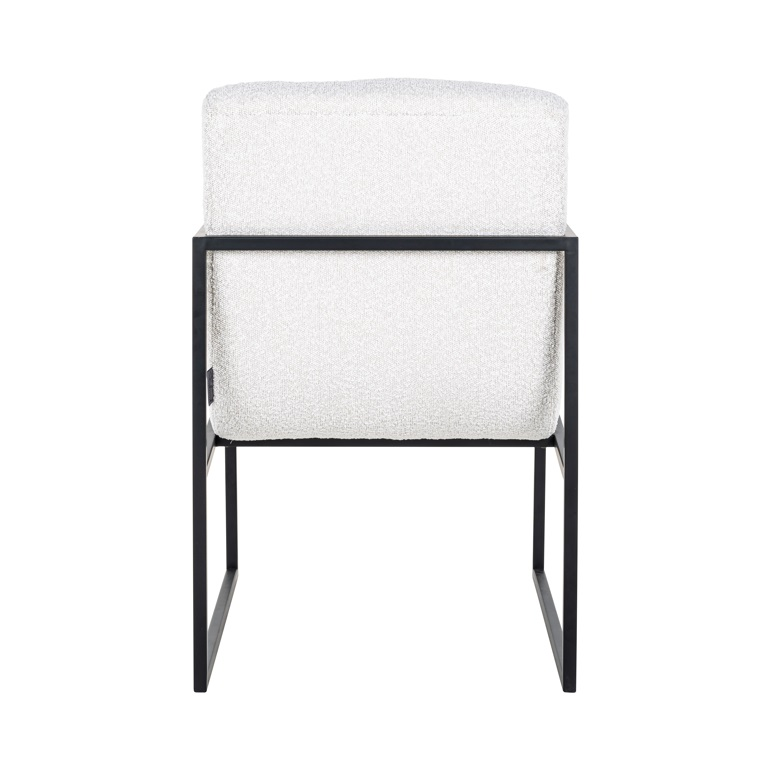 Chair Lizzy White Bouclé