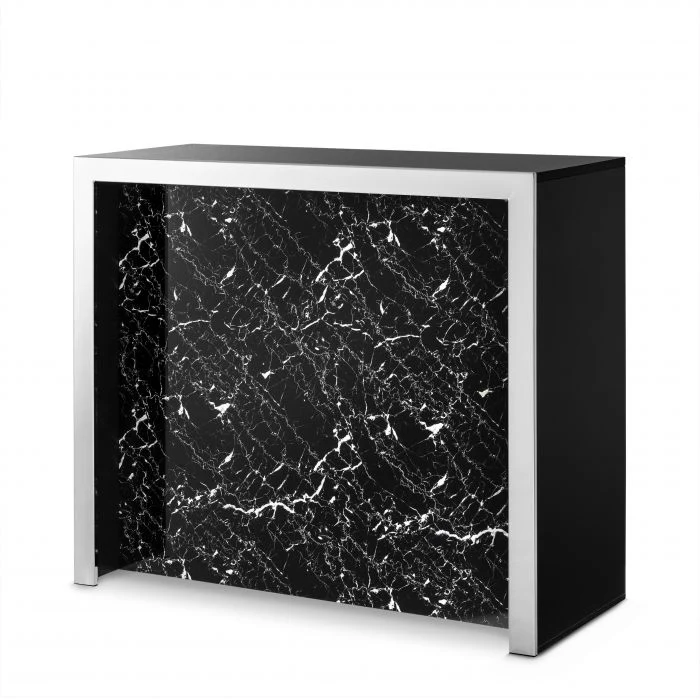 Bar Grimaldi faux marbre noir