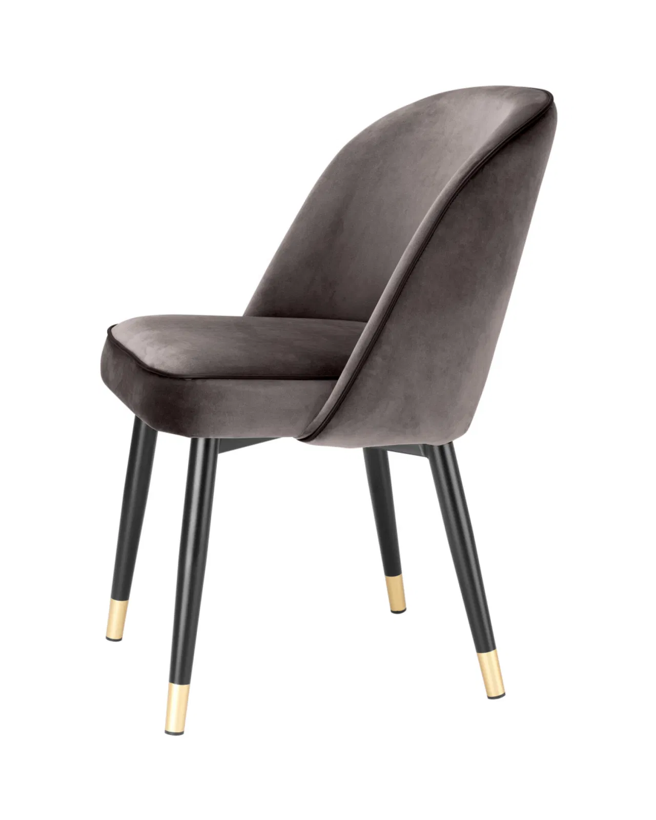 Chair Cliffv savona grey velvet
