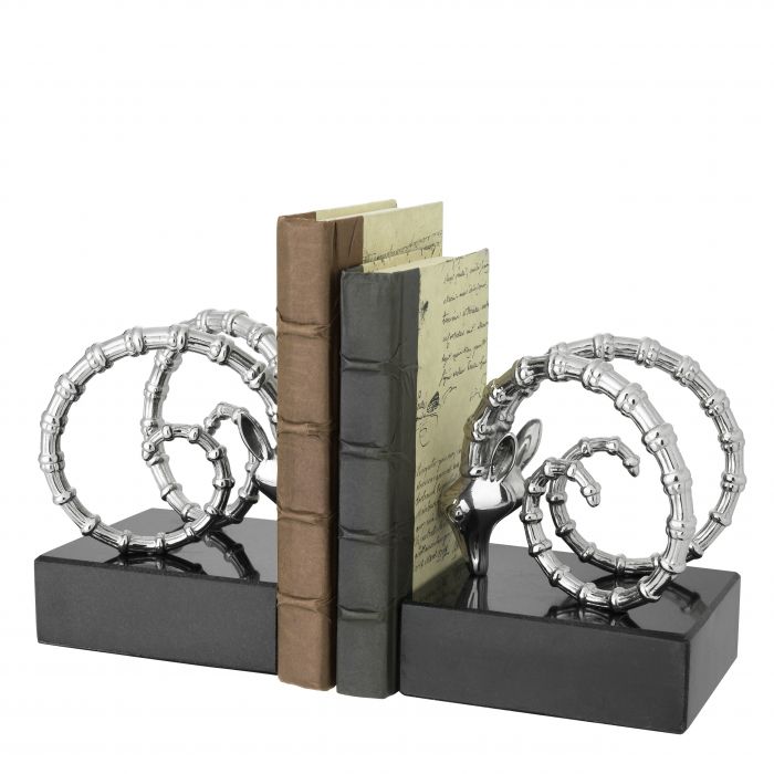 Bookend Ibex set of 2