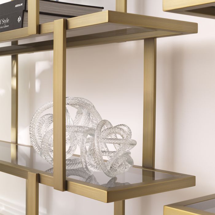 Accessoire de bureau Dominico verre clair L