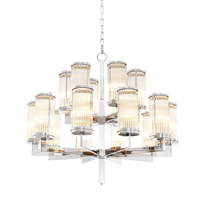 Luminaire Claridges finition nickel