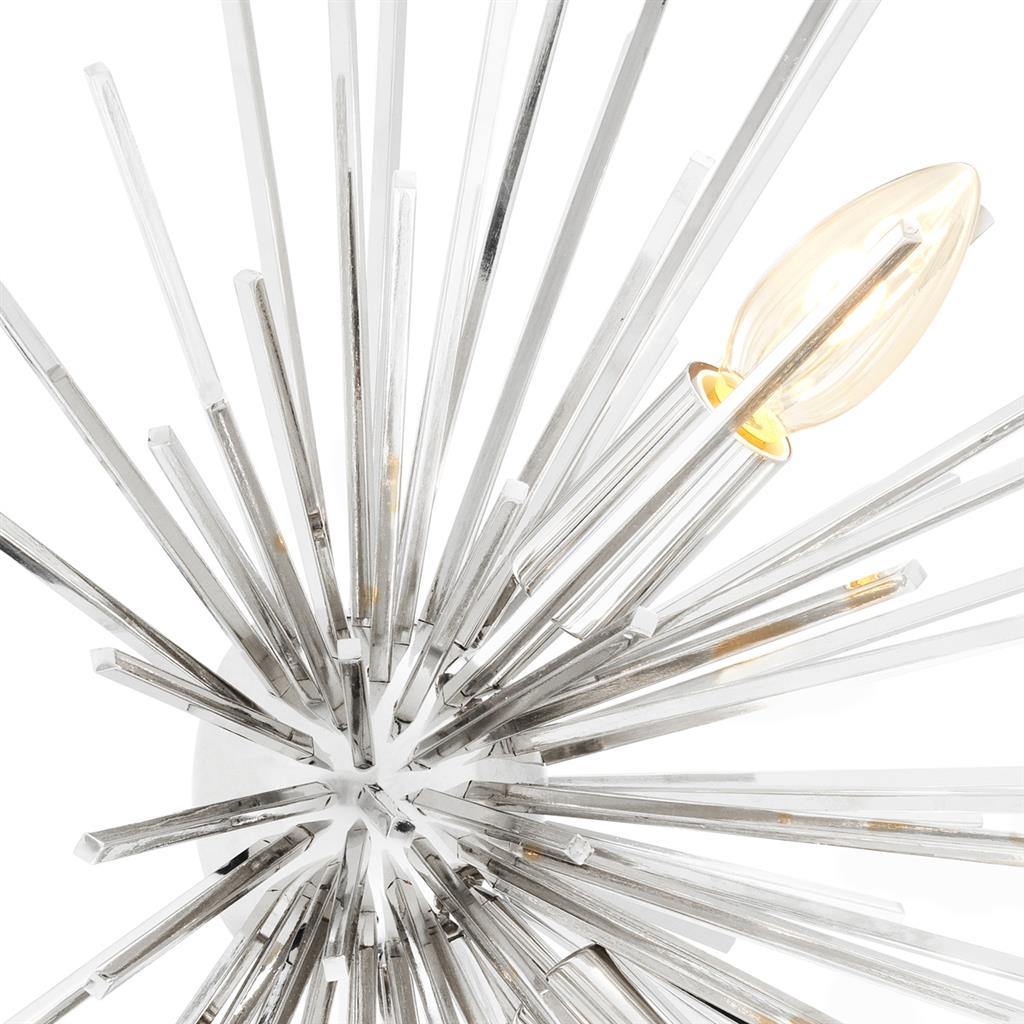 Applique Boivin finition nickel