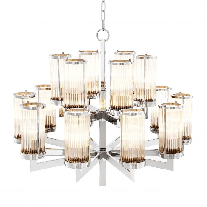Luminaire Claridges finition nickel