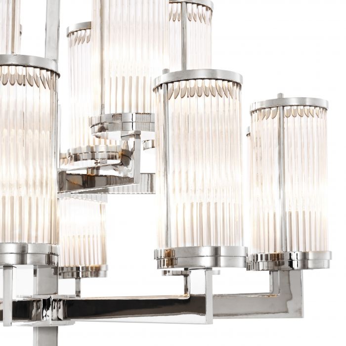 Luminaire Claridges finition nickel