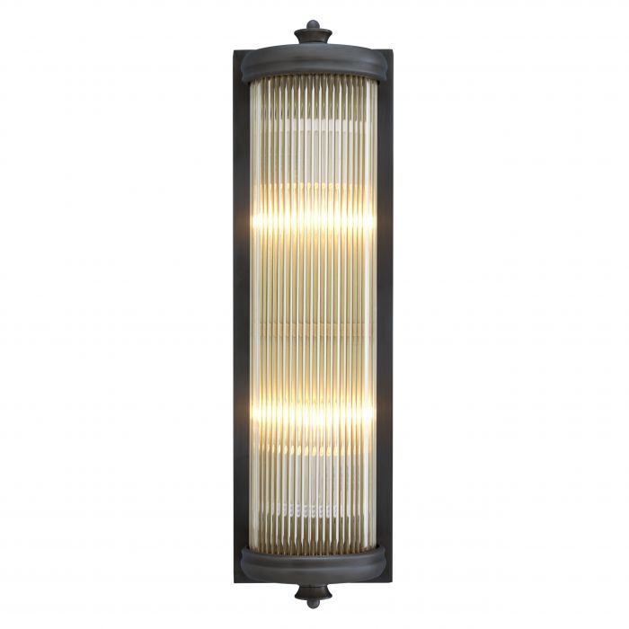 Applique Glorius L finition bronze