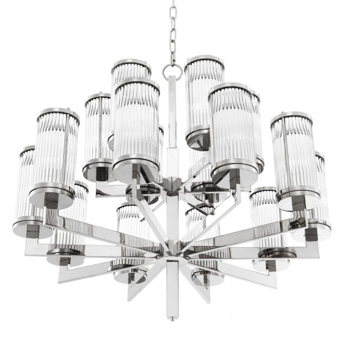 Luminaire Claridges finition nickel