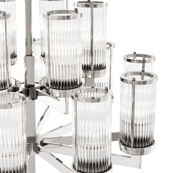 Luminaire Claridges finition nickel