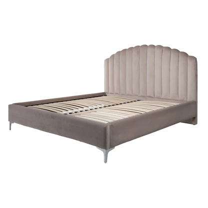 Belmond bed 180x200 excl. Mattress (Quartz Khaki 903)