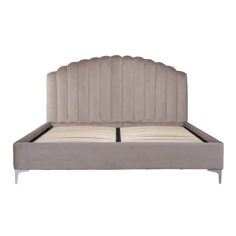 Belmond bed 180x200 excl. Mattress (Quartz Khaki 903)