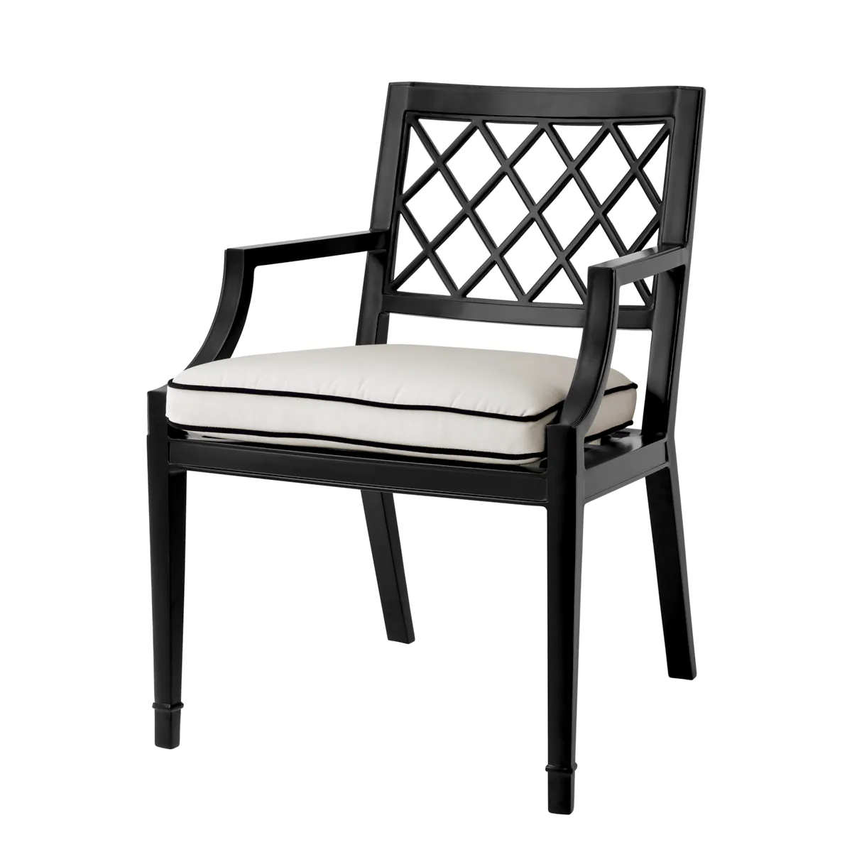 Paladium Outdoor Dining Chair with Armrests