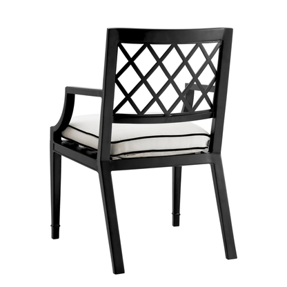 Paladium Outdoor Dining Chair with Armrests