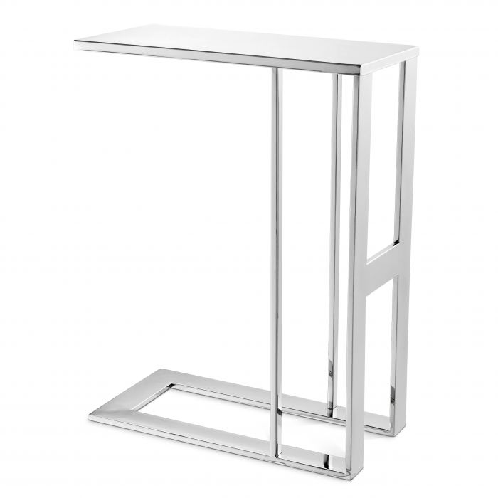 Side-Table-Pierre-polished-stainless-steel