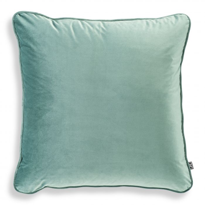 Pillow-Roche-turquoise-velvet-60-x-60