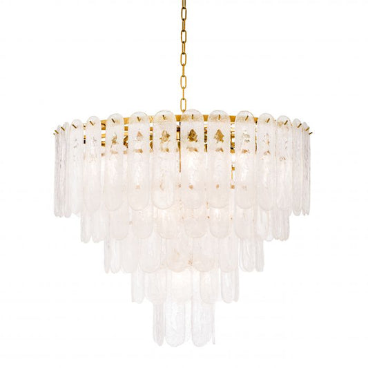 Chandelier-Riveria-gold-finish