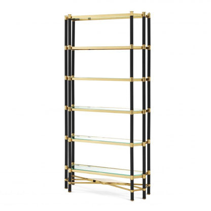 Cabinet-Florence-gold-&-black-finish