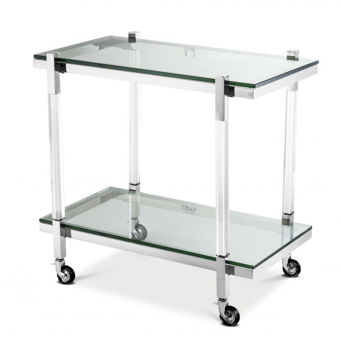 Trolley-Royalton-polished-stainless-steel