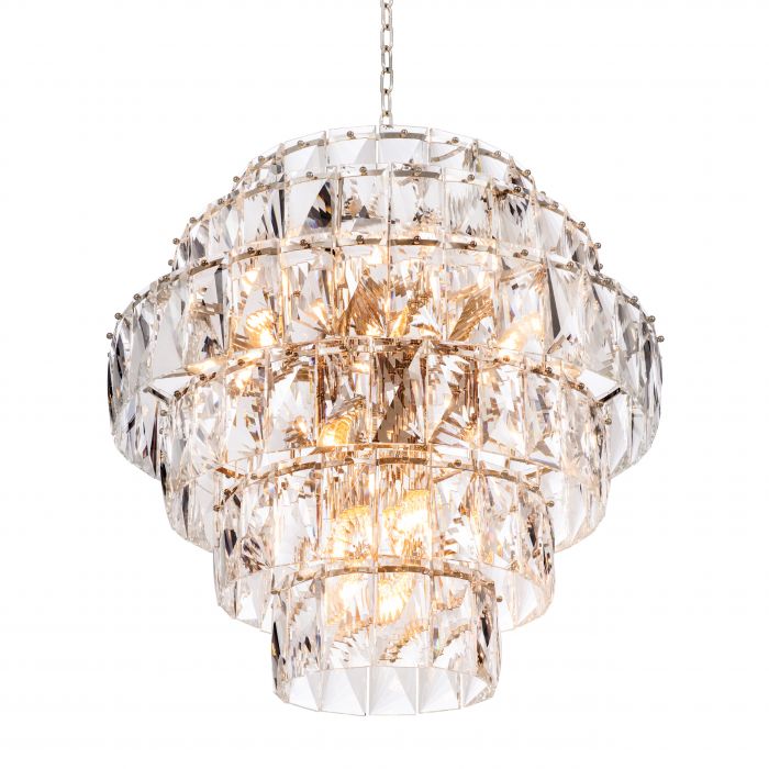 Chandelier-Amazone-L-nickel-finish