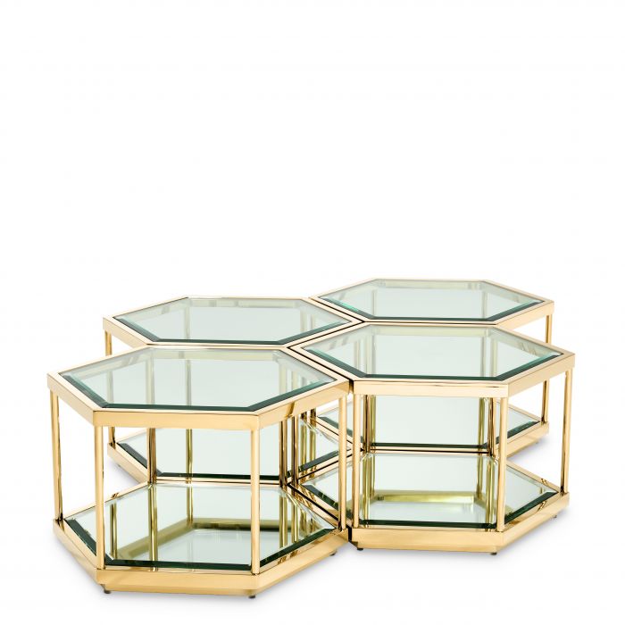 Sax coffee table set of 4 pieces