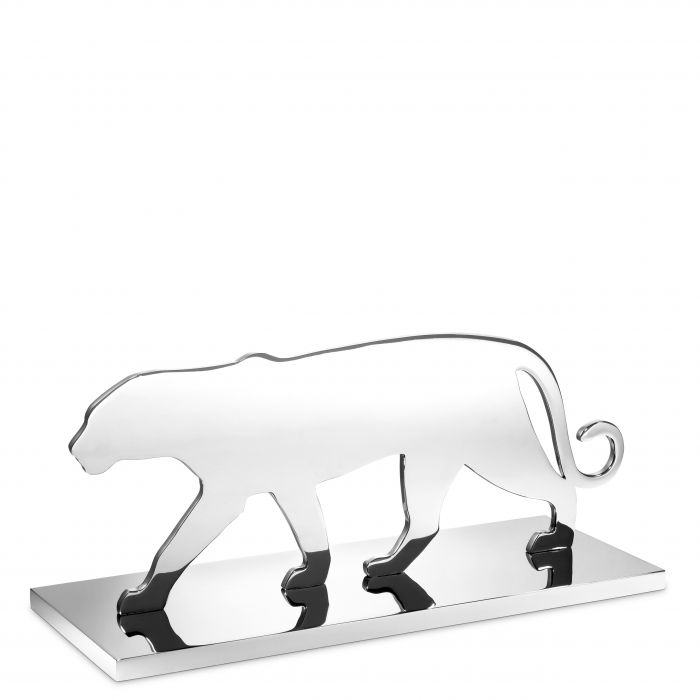 Object-Panther-Silhouette-nickel-finish