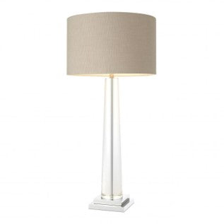 Table Lamp Oasis clear crystal