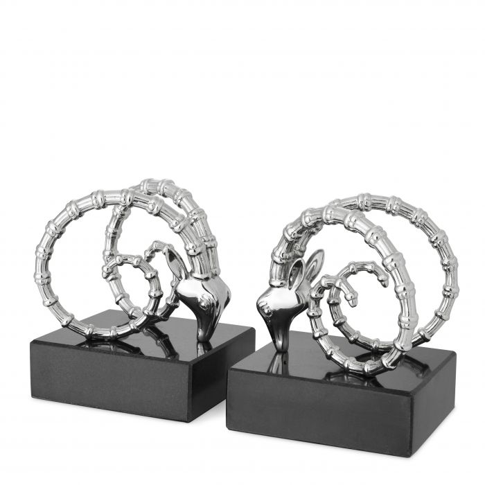 Bookend Ibex set of 2