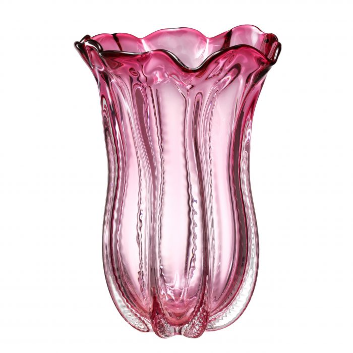 Caliente L pink vase