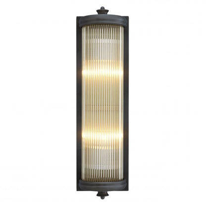 Glorius L wall light bronze finish